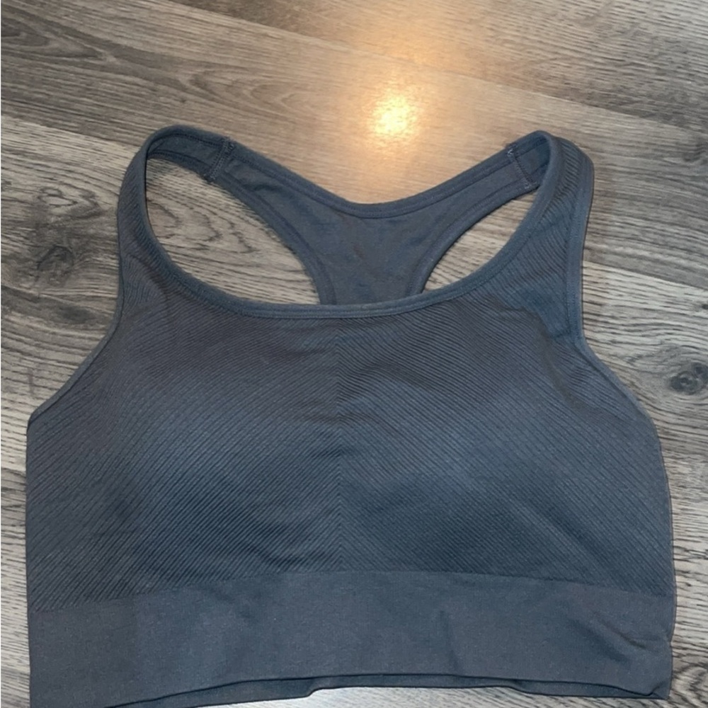 Women's Gray Sports Bra